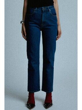 Uncle Studios Straight Leg Stretch Jeans Blue Size 28 New